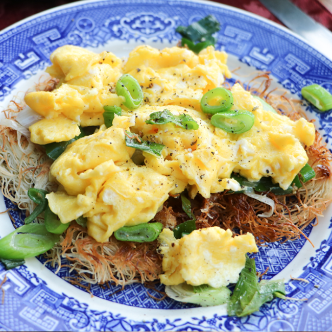 Kataifi Nests with Eggs Featured Image