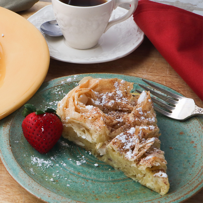Ruffled Milk Pie Featured Image