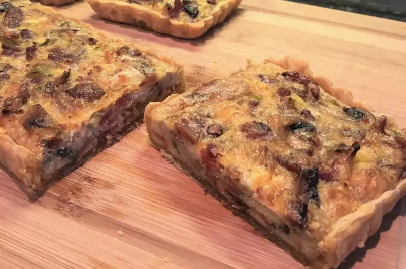 Egg, Cheese & Bacon Breakfast Tart